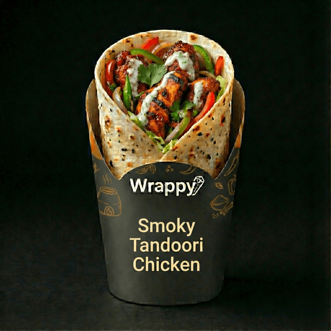 Smoky Tandoori Chicken wrap